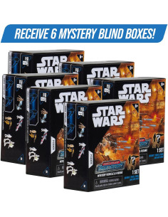 Star Wars Micro Galaxy Scout Paquete Sorpresa 6 Vehículos 2