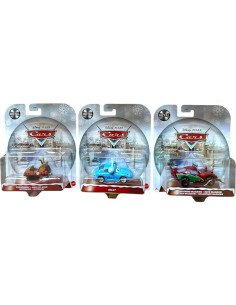 Vehículos Diecast Mattel Cars Edición Navidad 6 Piezas 2