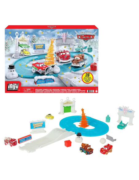 Calendario de Adviento Cars Disney Mattel 24 Sorpresas Calendario de Adviento Cars Disney Mattel 24 Sorpresas