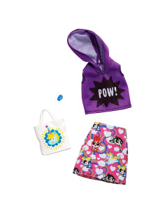 Barbie Moda Chicas Superpoderosas Atuendo y Accesorios