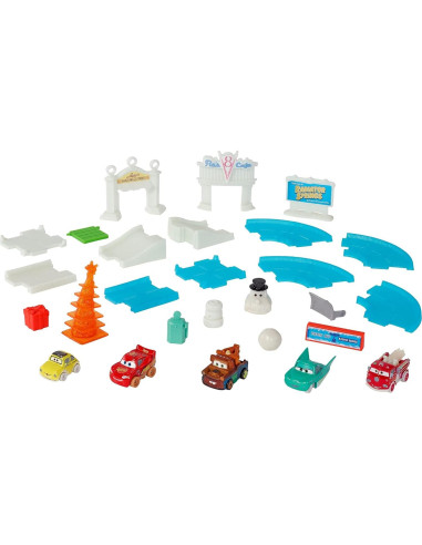 Calendario de Adviento Cars Disney Mattel 24 Sorpresas