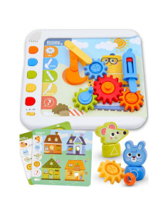 Caja STEM New Age - Tablero Interactivo 3D para Niños 3-6 Años