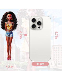 Muñecas Magnéticas para Vestir PainZieteg 15 cm Set Creativo 2