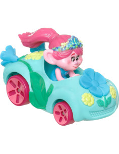 Vehículo Diecast Poppy Trolls Hot Wheels 1:64 2