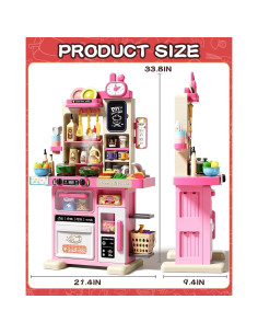 Juego de Cocina para Niños STACTCUTE con Luz y Sonido 2