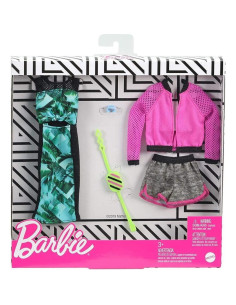 Conjunto de Ropa Barbie 2 Atuendos y Accesorios para Niños 2