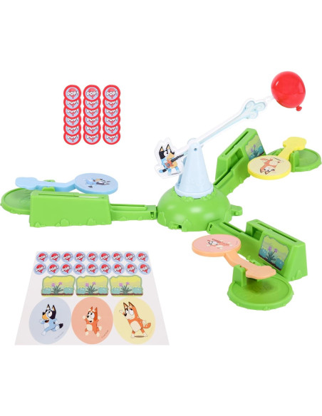 Juego de Keepy Uppy Bluey - Globo Motorizado para 2-3 Jugadores
