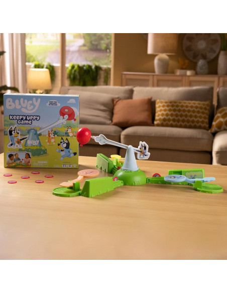 Juego de Keepy Uppy Bluey - Globo Motorizado para 2-3 Jugadores