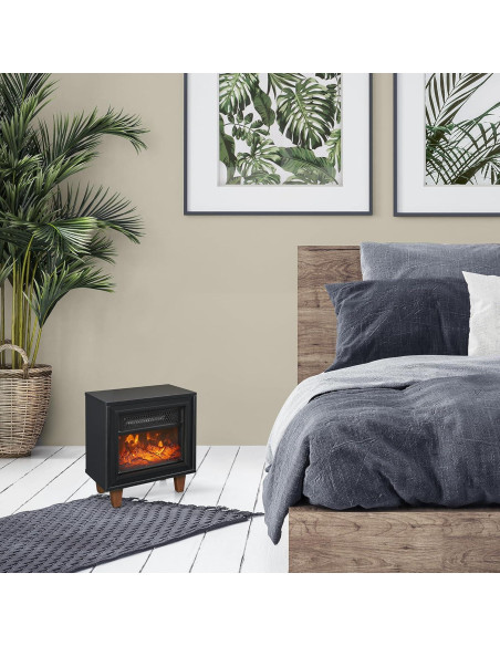 Calefactor Chimenea Eléctrica Duraflame 4600 BTU Portátil