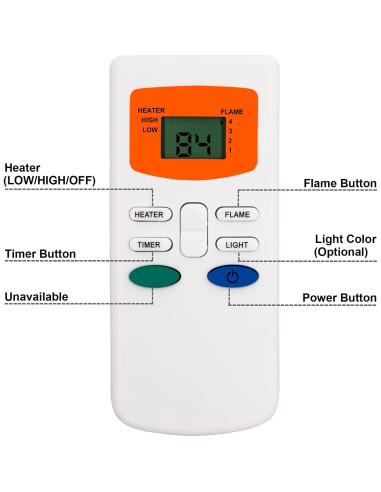 Control Remoto HHT Simplifire para Calentador Eléctrico