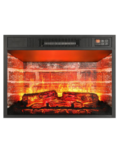 Insertador de chimenea eléctrica LGHM 58 cm con control remoto