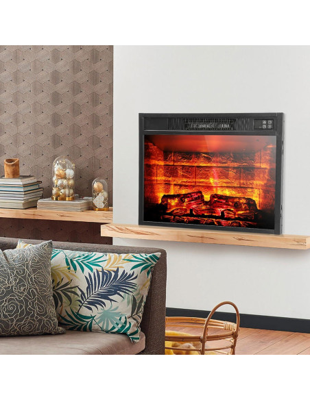 Insertador de chimenea eléctrica LGHM 58 cm con control remoto Insertador de chimenea eléctrica LGHM 58 cm con control remoto