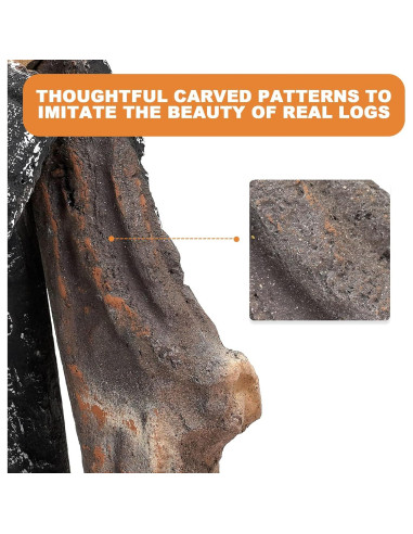 Registros de Chimenea de Gas Skyflame - 4 Piezas Cerámicas