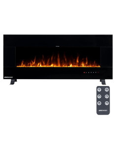 Chimenea Eléctrica Northwest 127 cm con Bluetooth y Control Remoto