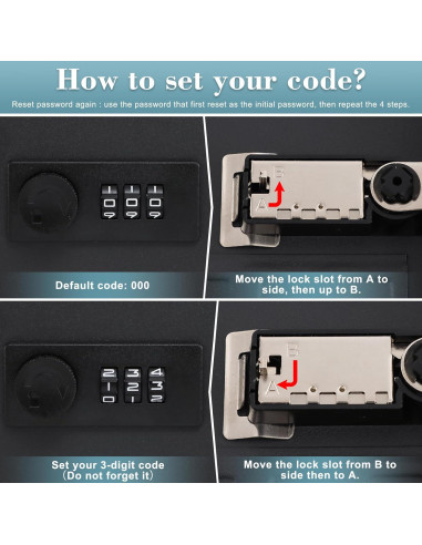 Caja de Almacenamiento de Llaves KYODOLED 20 Llaves Negra