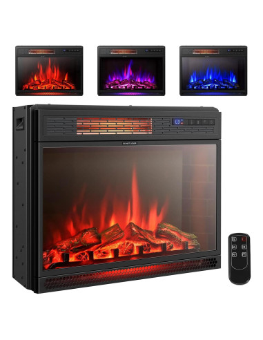 Chimenea Eléctrica GOFLAME 63.5cm Empotrada Control Remoto