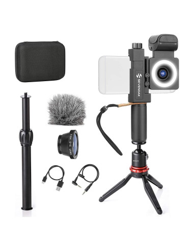 Kit de Video Movo SmartCine para Smartphone con Trípode y Micrófono