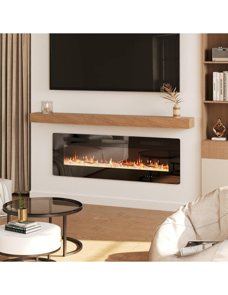 Chimenea Eléctrica FODINGHILL AD 101,6 cm con Control Remoto