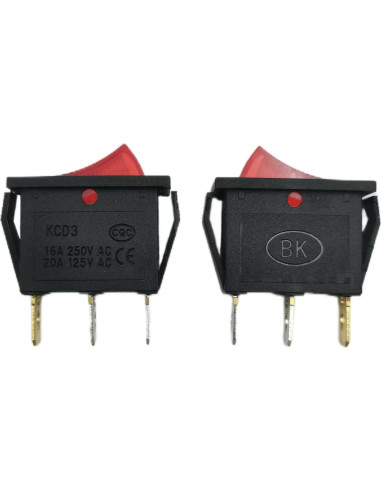 Interruptor de Palanca Iluminado 120V 2PCS FMI Desa