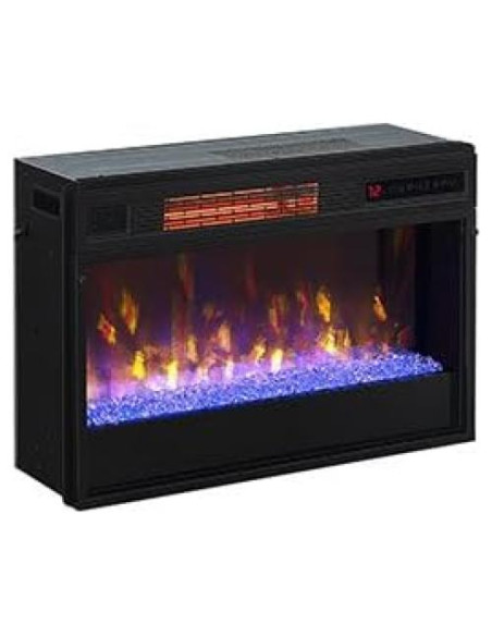 Inserto Chimenea Eléctrica ClassicFlame 26" Infrarrojo Negro