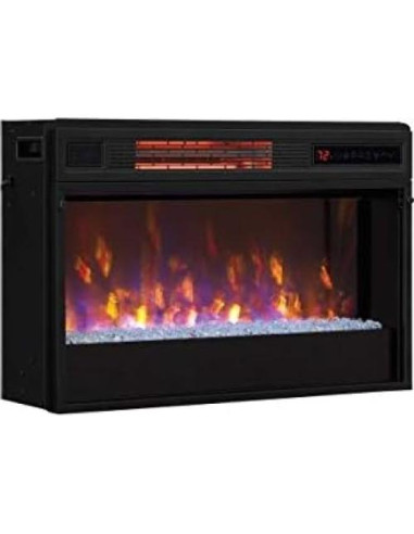 Inserto Chimenea Eléctrica ClassicFlame 26" Infrarrojo Negro