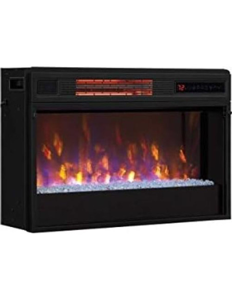 Inserto Chimenea Eléctrica ClassicFlame 26" Infrarrojo Negro