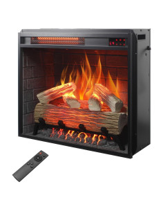 Insertable Chimenea Eléctrica Infrarroja Genérico 61x20.8cm
