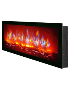Chimenea eléctrica Genérico montada en pared 1380W sonido 3D