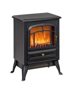 Calentador de Chimenea Eléctrica Genérico 20,12 m 750W/1500W