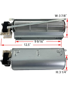 Kit Soplador Chimenea Direct Store DN112 130 CFM 3000 RPM 2