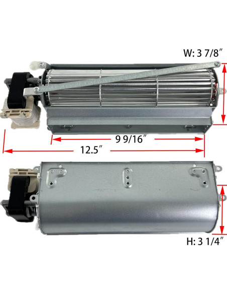 Kit Soplador Chimenea Direct Store DN112 130 CFM 3000 RPM