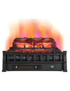 Calentador de Chimenea Eléctrica COSTWAY 1500W 93m2