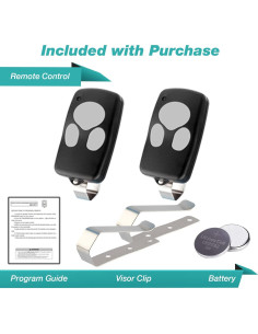 Controles Remotos de Garaje Wayne Dalton 2 Unidades 2