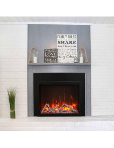 Kit de Recorte Amantii TRD-33-3 para Chimenea Eléctrica 2