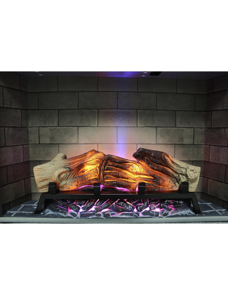 Chimenea Eléctrica Genérico 71 cm Llamas Multicolores