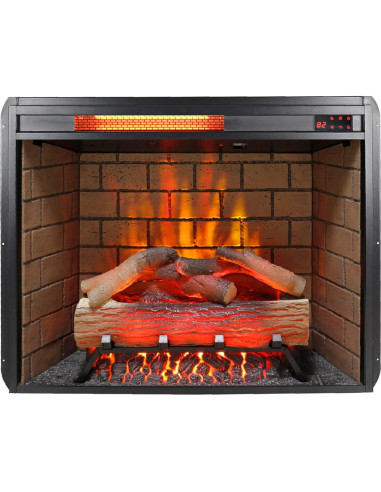 Chimenea Eléctrica Genérico 1500W con Panel Táctil