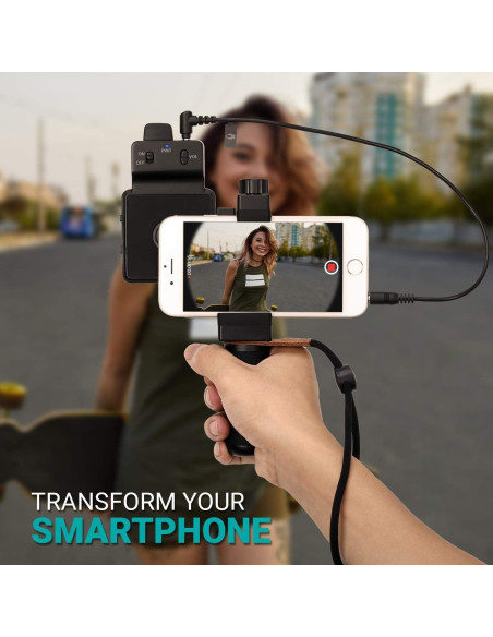 Kit de Video Movo SmartCine para Smartphone con Trípode y Micrófono