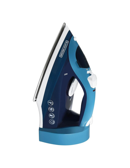 Plancha de Vapor BLACK+DECKER ICR004B 1200W Anti-goteo 250ml