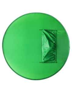 Fondo de Pantalla Verde Redondo 142cm Plegable ANGGREK