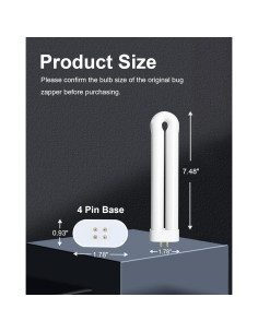 Bombilla de Reemplazo Shootingstar 15W para Zapper de Insectos 2