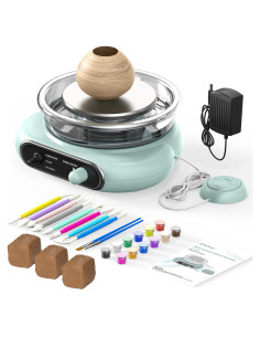 Kit de Rueda de Alfarería Alldeer - Torno Eléctrico 11.94 cm