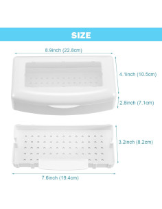 Caja Esterilizadora de Herramientas de Uñas Soiiw 22.5x10.5cm 2