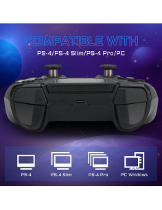 Controlador Inalámbrico PS4 XIAAGXUNA Doble Shock Negro 2