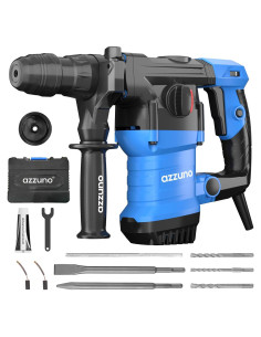 Martillo Rotativo AZZUNO 1800W 4 Funciones para Concreto