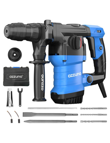 Martillo Rotativo AZZUNO 1800W 4 Funciones para Concreto