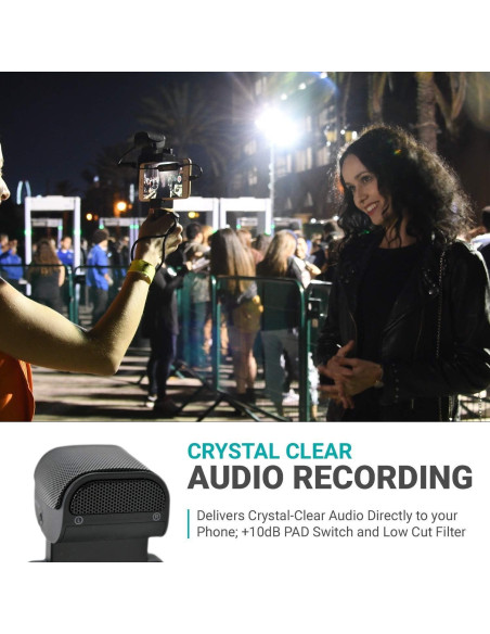 Kit de Video Movo SmartCine para Smartphone con Trípode y Micrófono