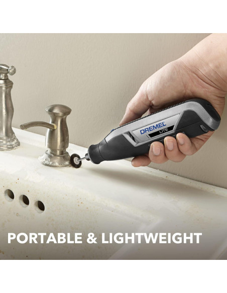 Dremel Lite 7760 N/10 Herramienta Rotativa Inalámbrica 4V