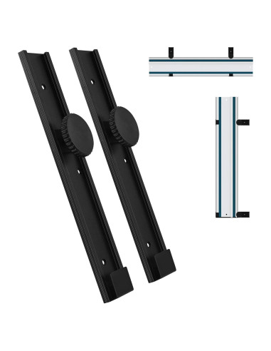 Juego de 2 Accesorios de Riel Guía para Sierra de Pista YINSUKI