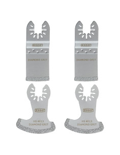 Cuchillas de Diamante XXGO para Herramienta Oscilante - 4 Pcs