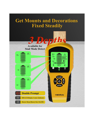 Buscador de Estudio TIMORUN TH610 - Escáner Digital 6-en-1